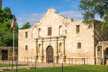 The Alamo in Texas - obrazy, fototapety, plakaty