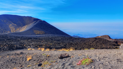 Active Volcano Etna on Sicily, Italy