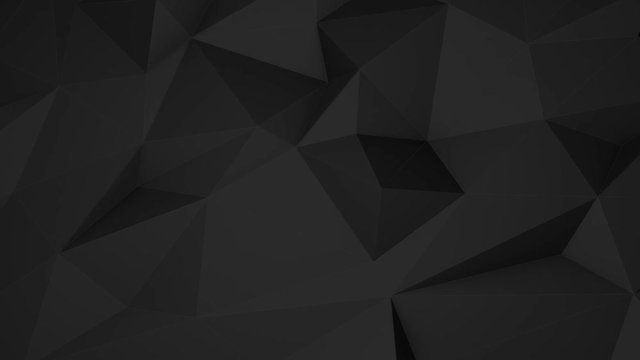 Dark Abstract Low Poly Pattern, Seamless looping Background Motion Design