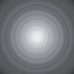 Fototapeta premium Gray round abstract background.