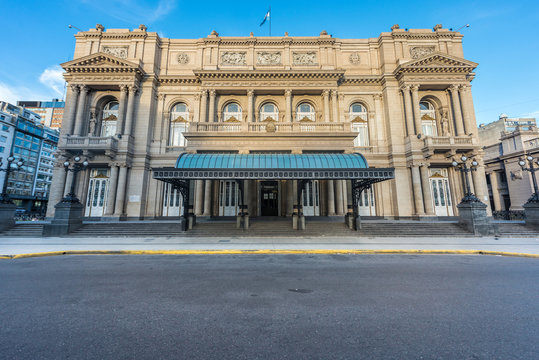 Colon Theatre In Buenos Aires, Argentina.