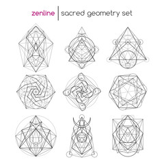 Sacred geometry set - 118001124