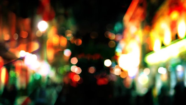 nighttime shots in london's Piccadilly circus