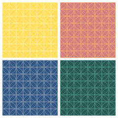 Seamless patterns. Geometric lattice