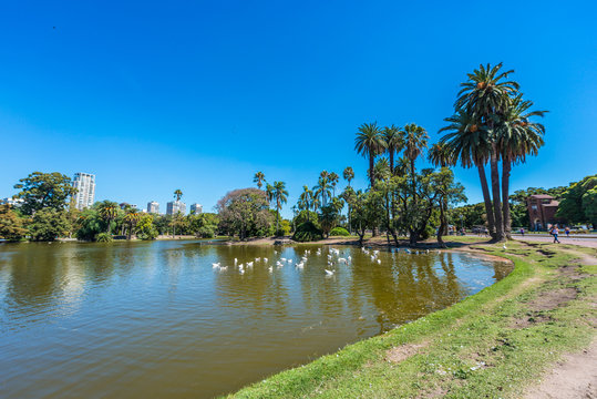 Palermo Woods in Buenos Aires, Argentina.