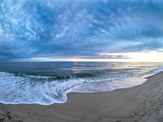 Sonnenuntergang am Strand