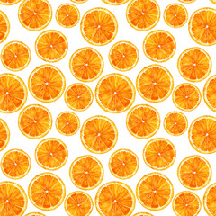 pattern with orange