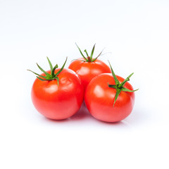 Tomato isolated on white