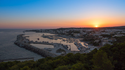 Sunset of Leuca, Puglia.
