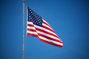 Obraz premium American Flag Waving