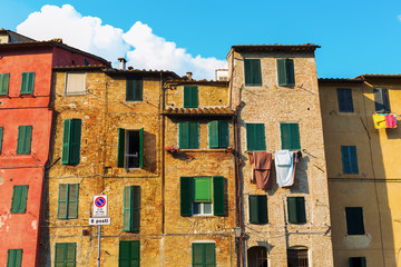old buildings in Siena, Italy