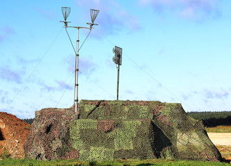 Army command and observation post