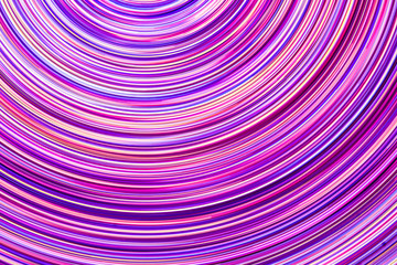 Abstract rotating neon lights texture.