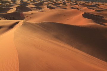 Fototapeta na wymiar Dunes of Erg Chebbi, Morocco