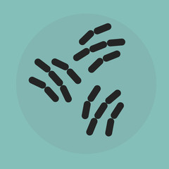 superbugs various bacteria and microbes cartoon vector illustration