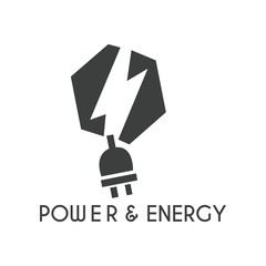 Power and energy logo vector