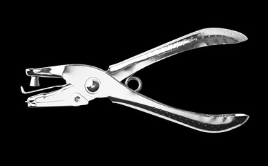 office hole punch on a white background