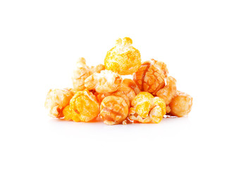 Popcorn texture background
