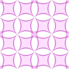 fancy coloured circles abstract geometric shapes pink seamless background