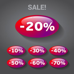 знак распродажи