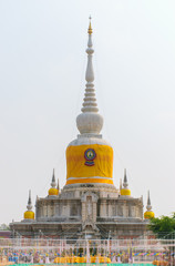 Fototapeta premium Big ancient pagoda at thailand