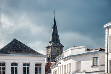 Obraz premium Saint Piat in Tournai, Belgium.