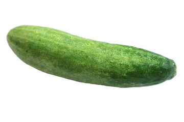 Cucumber isolated on white background
