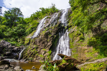 Klonglan waterfall,Khlong Lan National Park.