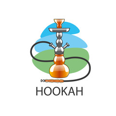 vector logo hookah
