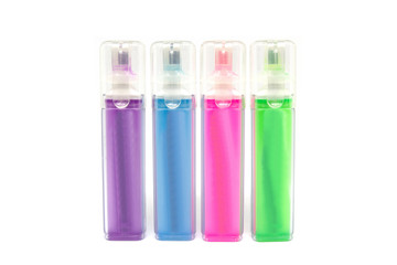 Colorful highlight pens