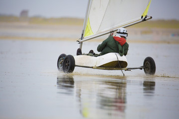 Fototapeta premium Plaisir extrême à marée basse