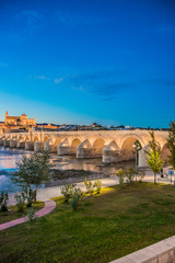 Obraz premium Guadalquivir river in Cordoba, Andalusia, Spain.