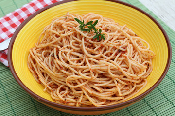 spaghetti à la provençale 12082016