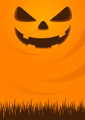 Jack Lantern Halloween Background