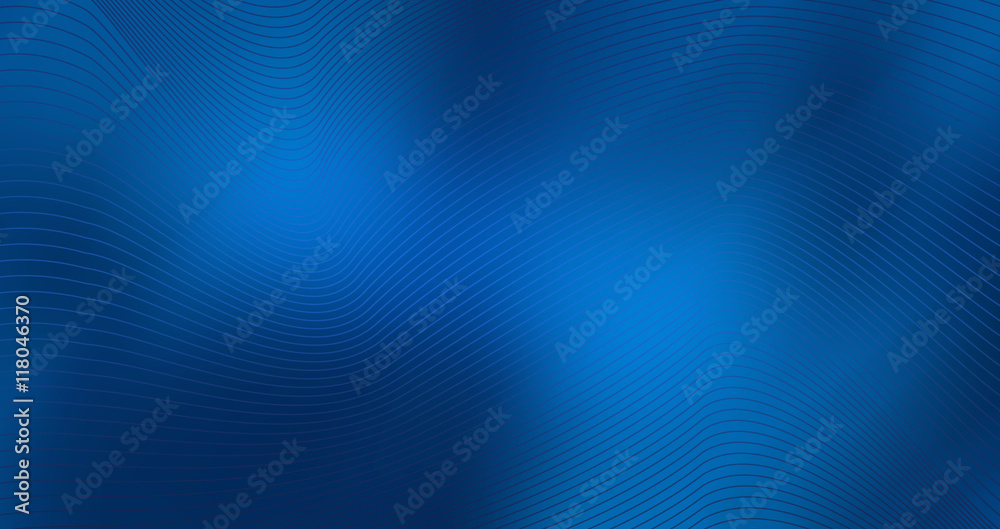 Canvas Prints blue background with abstract shape lines