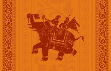 Fototapeta na wymiar Elephant, festival , Jaipur, Royal Rajasthan, India, Asia