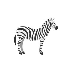 Naklejka na ściany i meble zebra icon