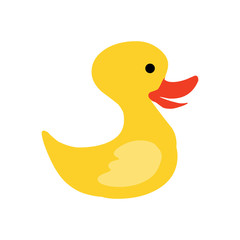 yellow duck with red lip icon