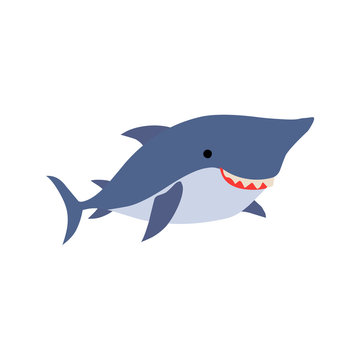 smile shark icon