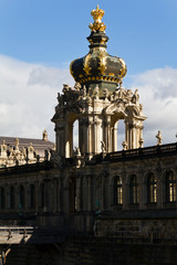 Obraz premium Kronentor am Dresdener Zwinger