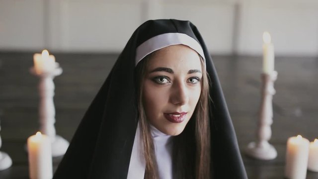 bad nun sexy looks