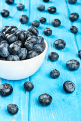 Blueberries in bowl
