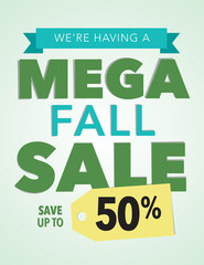 Naklejka premium Sale sign