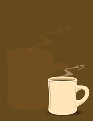 Abstract coffee background