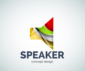 Speaker logo business branding icon