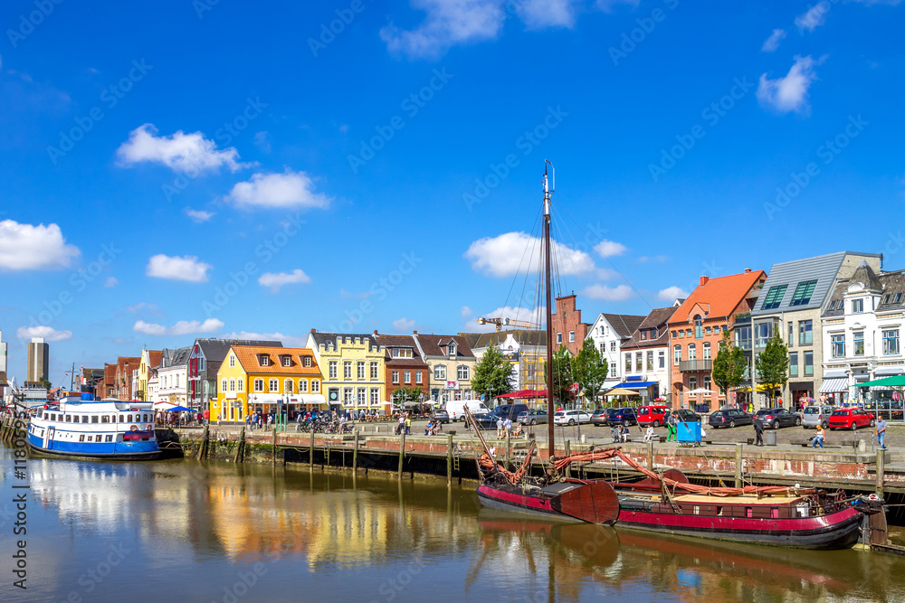 Wall mural husum, nordfriesland, schleswig-holstein