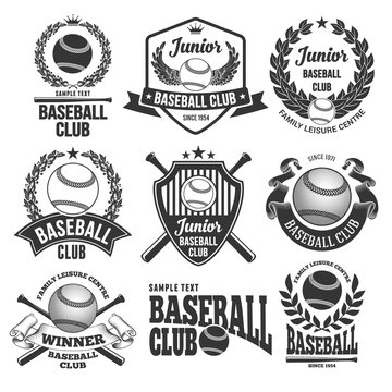 Baseball Club Emblems