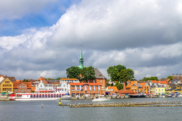 Fototapeta premium Kappeln, Altstadt 