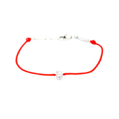 Fashion silver bracelet isolated on white