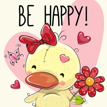 Be Happy Greeting card